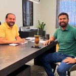 Laerte recebe vereador Scopony de Ji-Paraná
