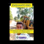 Obras nas Estradas Rurais de Teixeirópolis Continuam a Todo Vapor