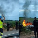 Funcionários da Nova 364 ficam feridos após acidente na BR em RO