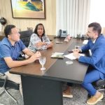 Nim Barroso recebe vereadores de Governador Jorge Teixeira